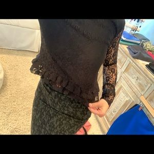 Zara Trafaluc Limited Edition Form Fitting Skirt